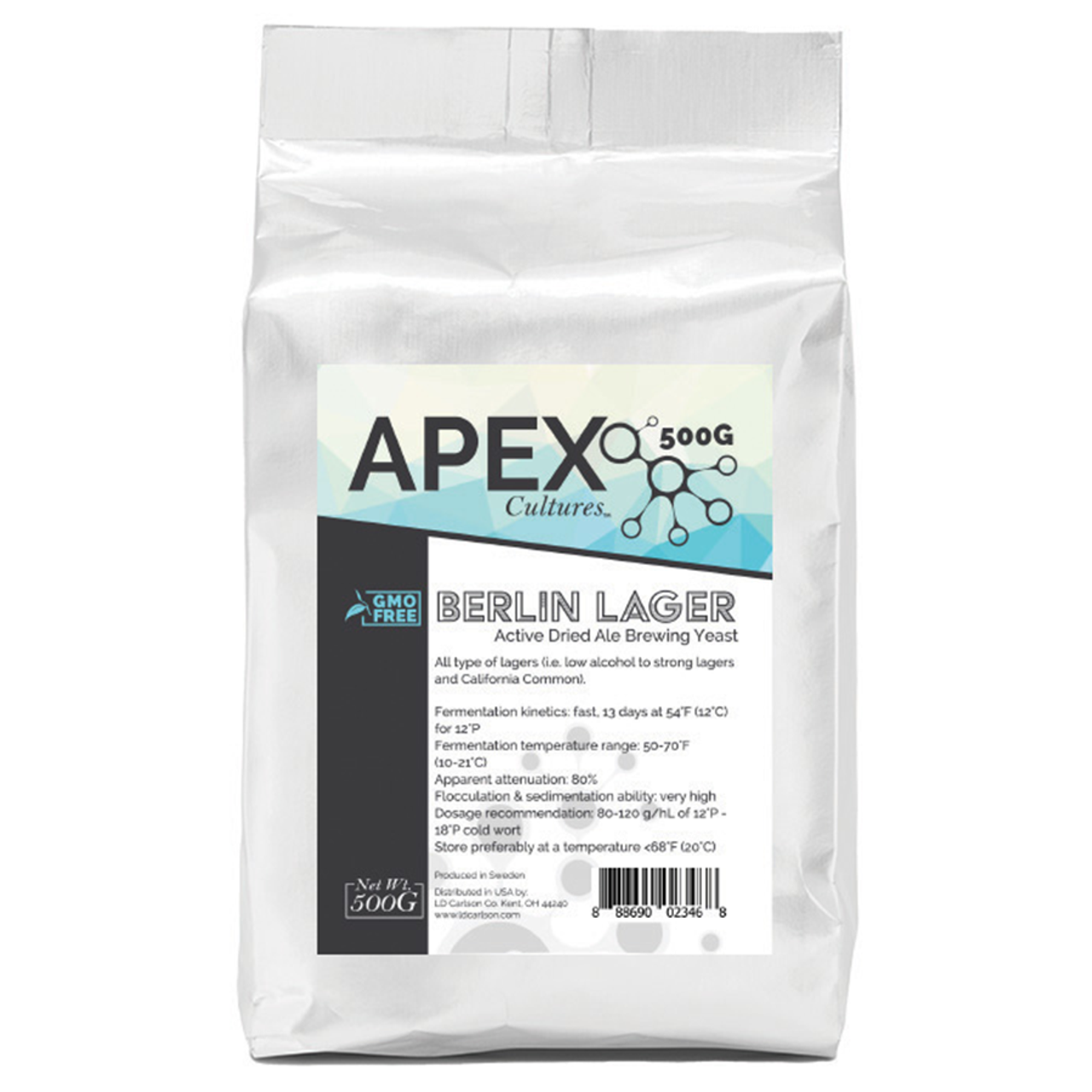 Brew Perfect Wheat Beer with Apex Wheat Yeast - 12% ABV Tolerance