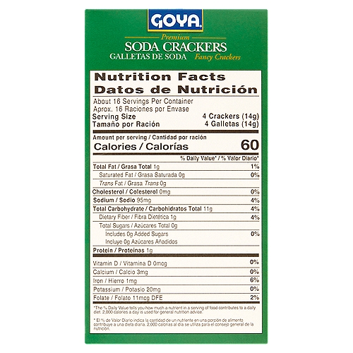Soda Crackers Nutrition Facts: Calories, Carbs, and Health Information