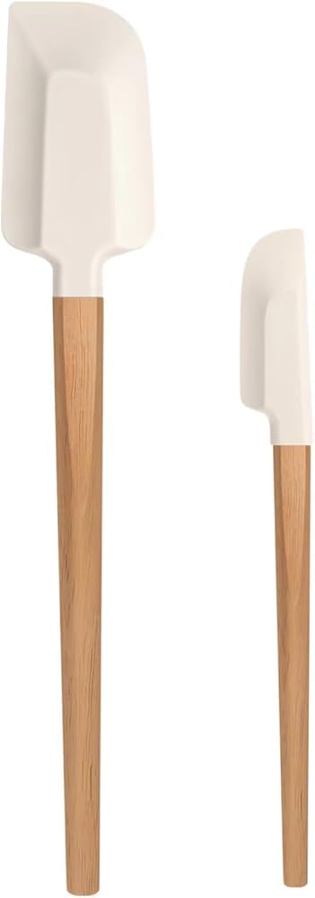 rubber spatula wood handle