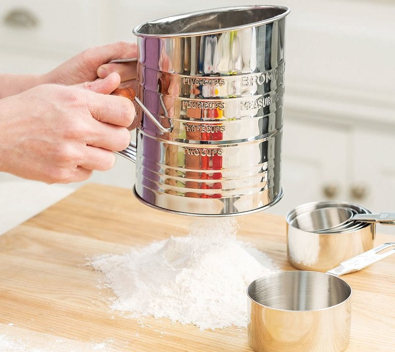 American Made Flour Sifter: Premium Quality for Baking Perfection