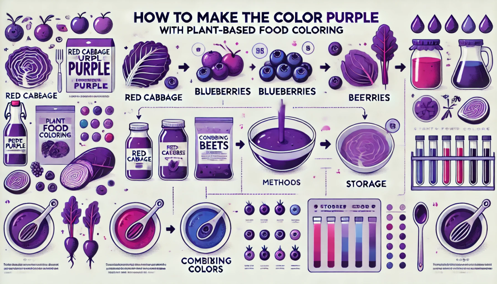 Discover the Best Methods for Creating Purple Food Coloring at Home
