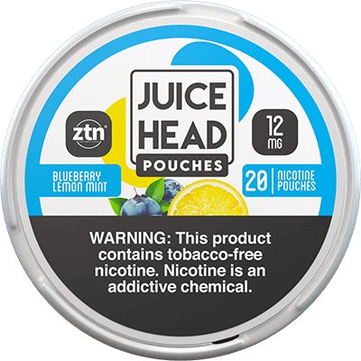 Buy Juice Head Blueberry Lemon Mint 12mg Nicotine Pouches for a Flavorful Hit