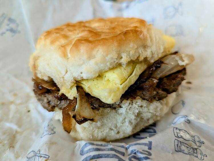 Bacon and Steak Biscuit: The Ultimate Breakfast Indulgence
