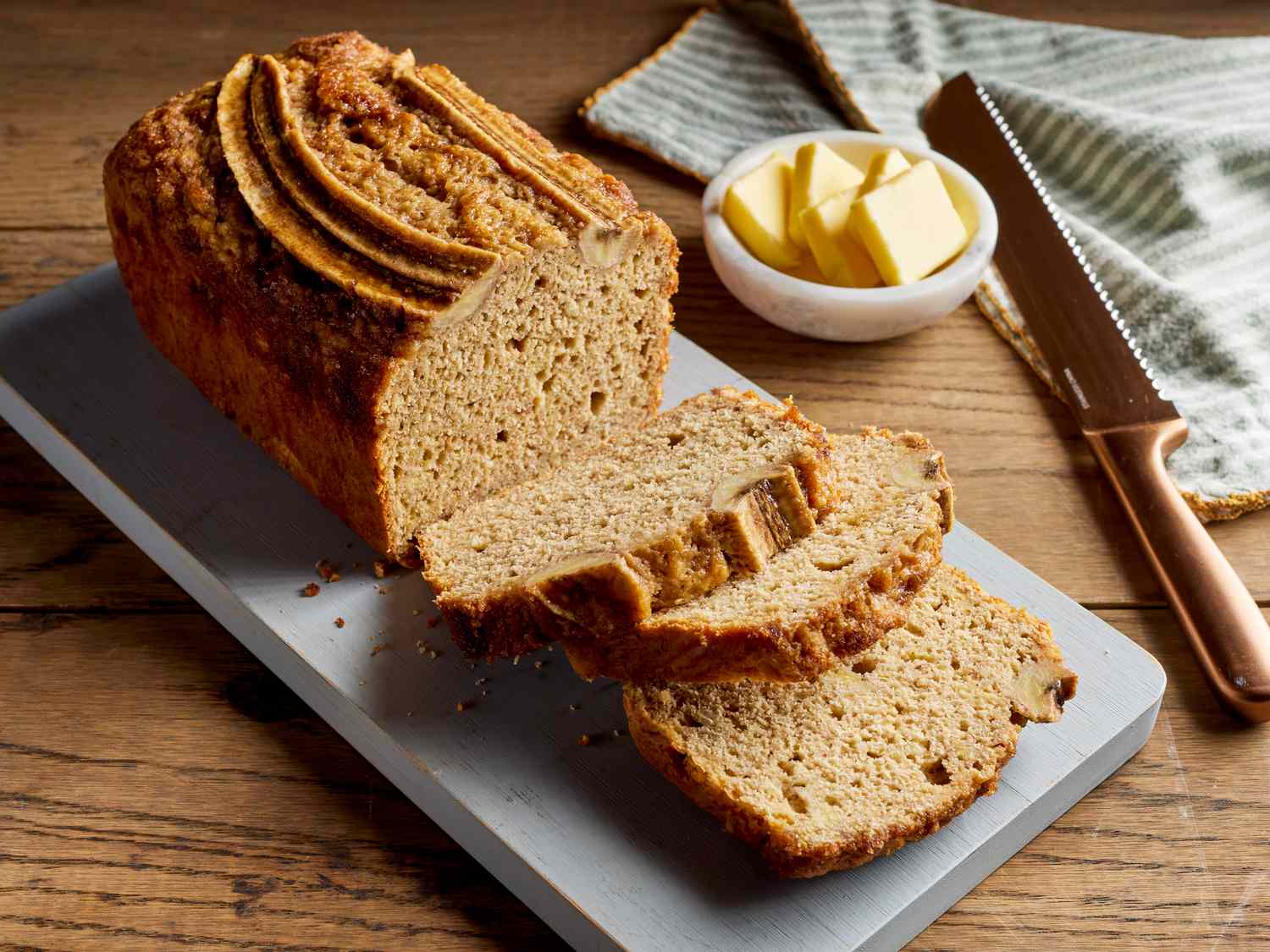 How to Make Moist 4-Ingredient Banana Bread in Minutes