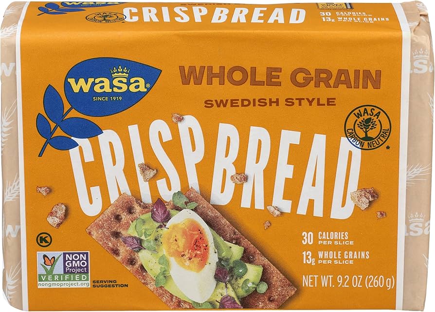 Buy Wasa Whole Wheat Crackers Online – High Fiber, Low Fat & Non-GMO