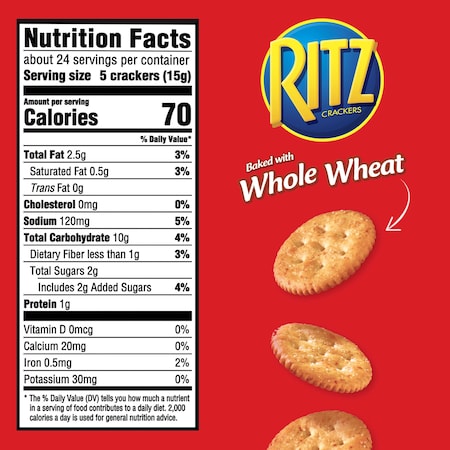 Comprehensive Ritz Whole Wheat Crackers Nutrition Facts for Health-Conscious Eaters