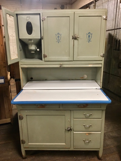 Antique Hoosier Cabinet with Flour Sifter: What's Its Value Today?