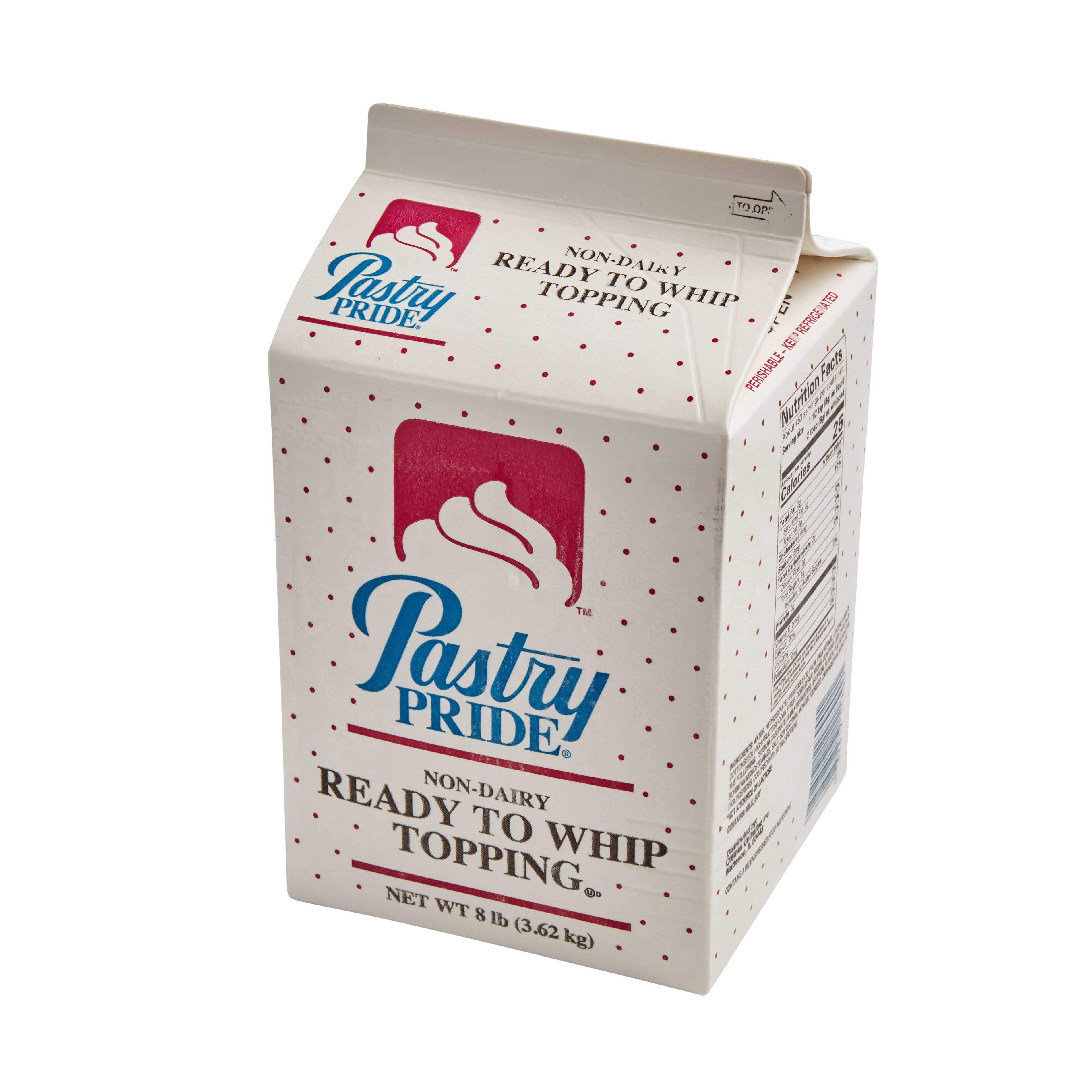 Rich's Pastry Pride Whipping Cream: The Ideal Non-Dairy Topping for Cakes and More
