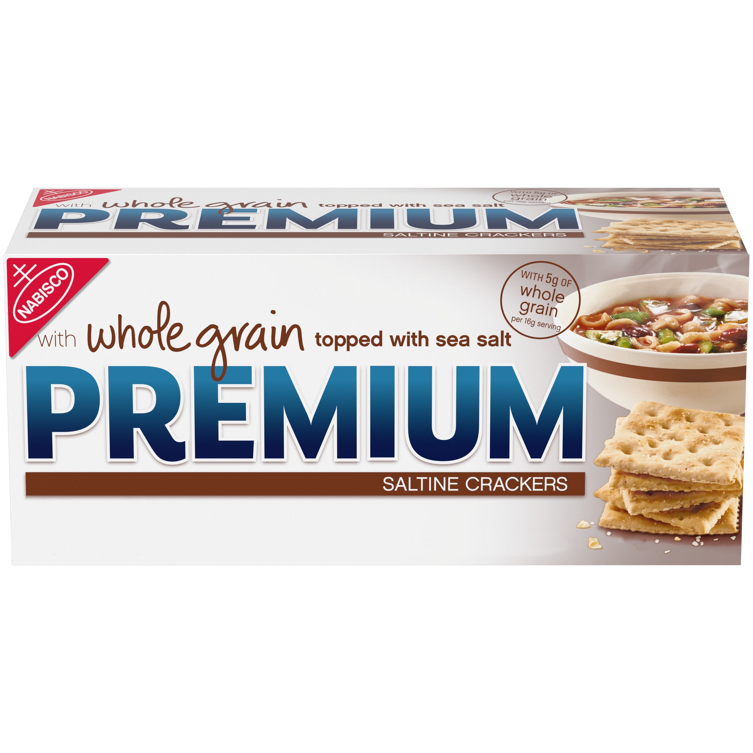 Premium Whole Wheat Saltine Crackers: Enjoy the Crunch with Added Nutrition