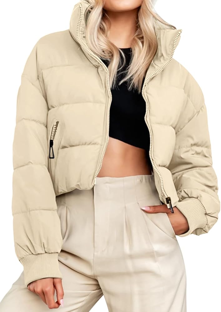 Top Cream Puffer Jackets for Women: Stay Warm and Chic This Winter