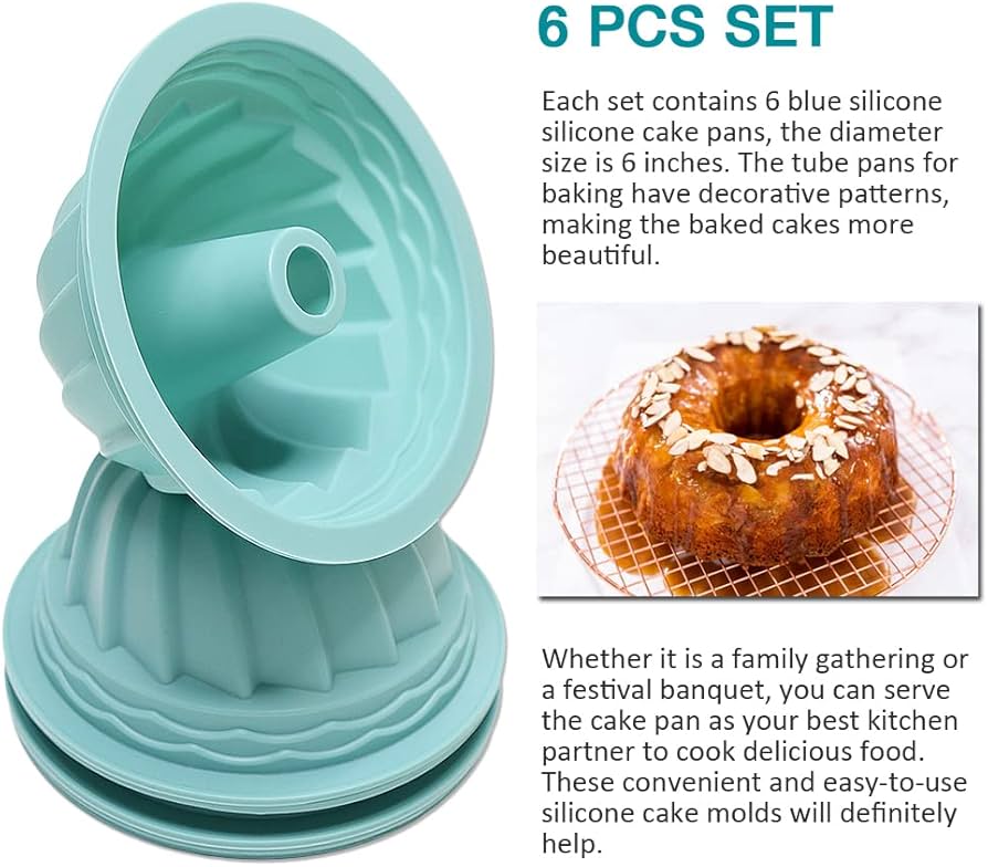 Best Silicone Baking Cake Molds for Easy Release and Even Baking