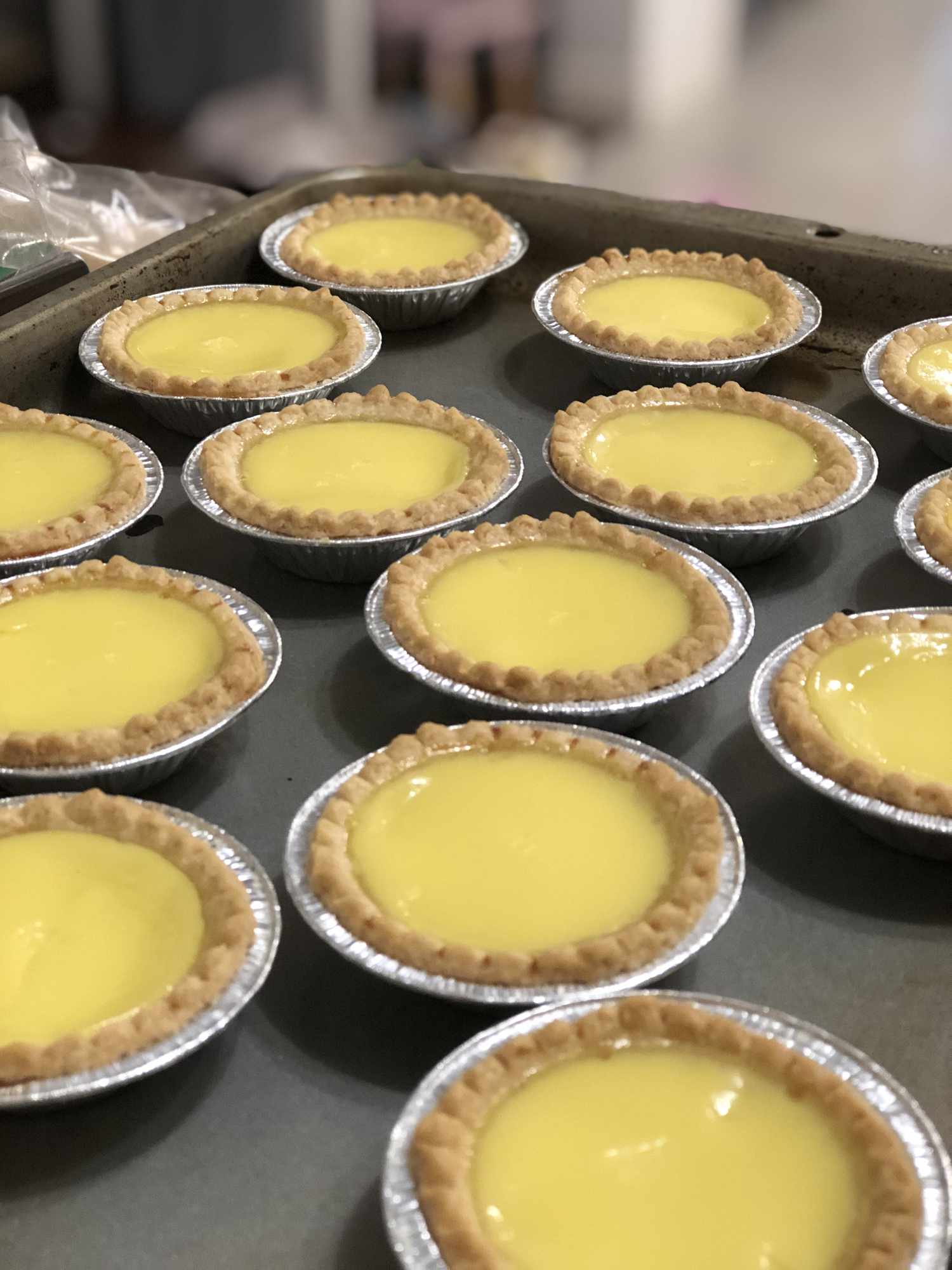 Easy Chinese Egg Tarts: Using Frozen Egg Tart Shells