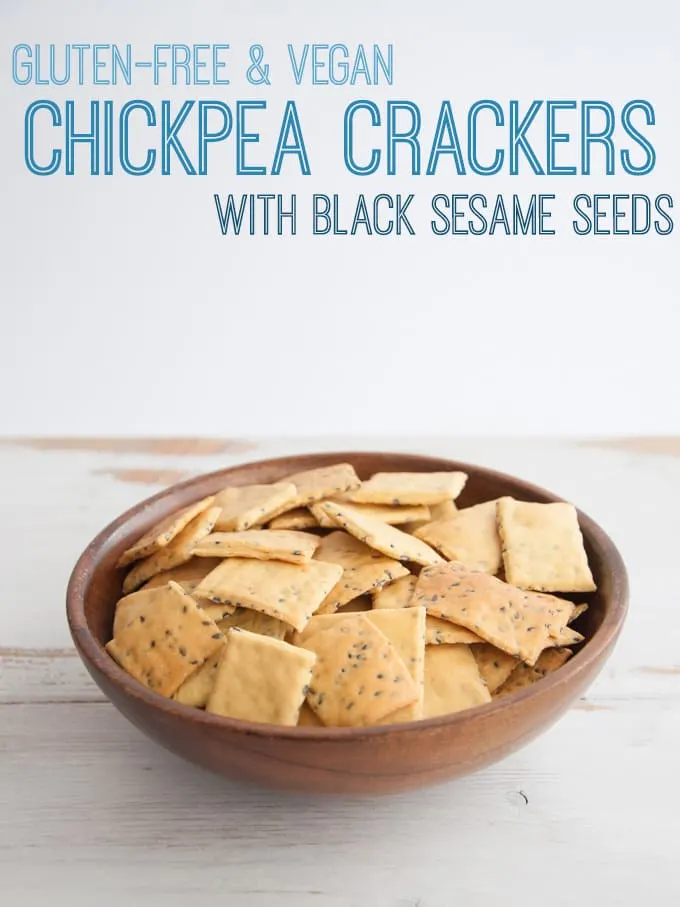 How to Make Gluten-Free, Grain-Free Crackers with Chickpea Flour