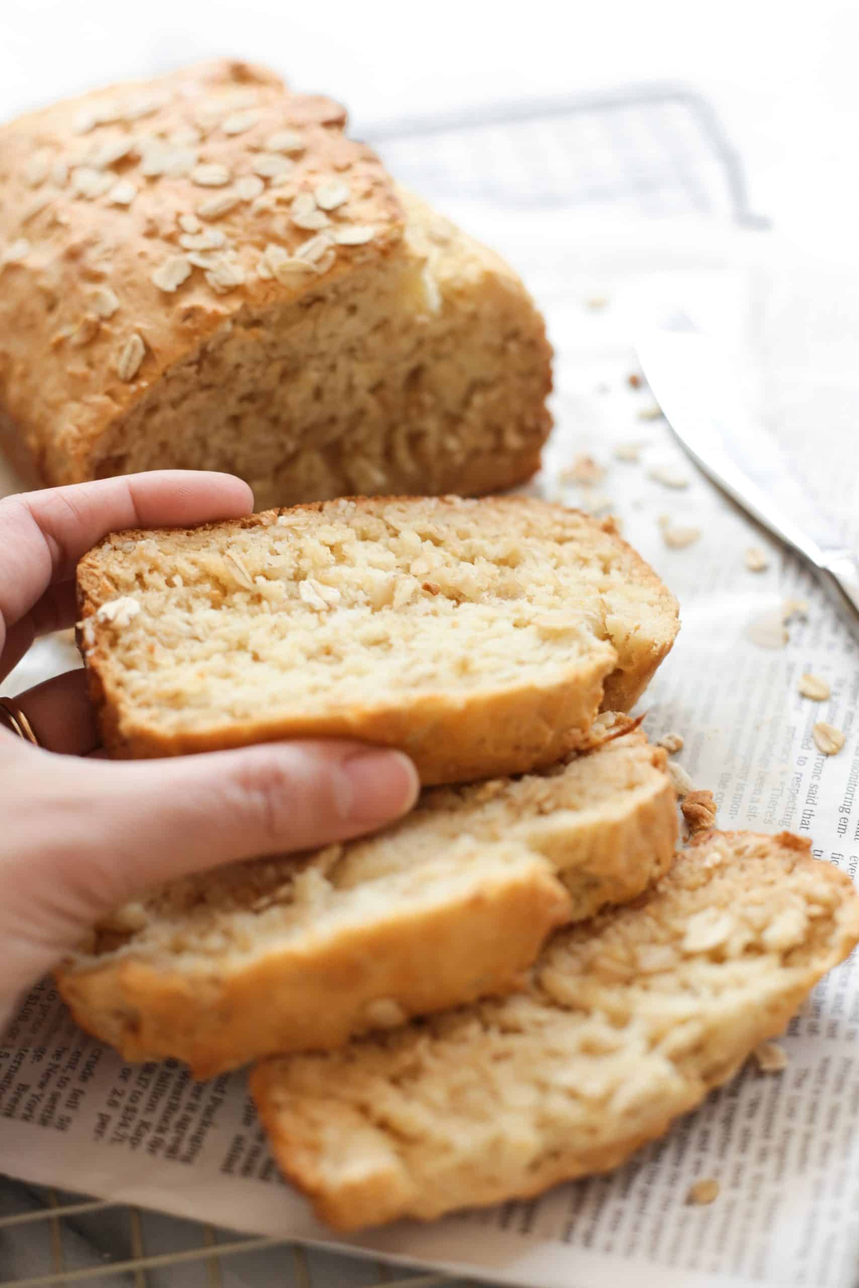 Gluten Free Honey Oat Bread: Healthy and Yummy Loaf