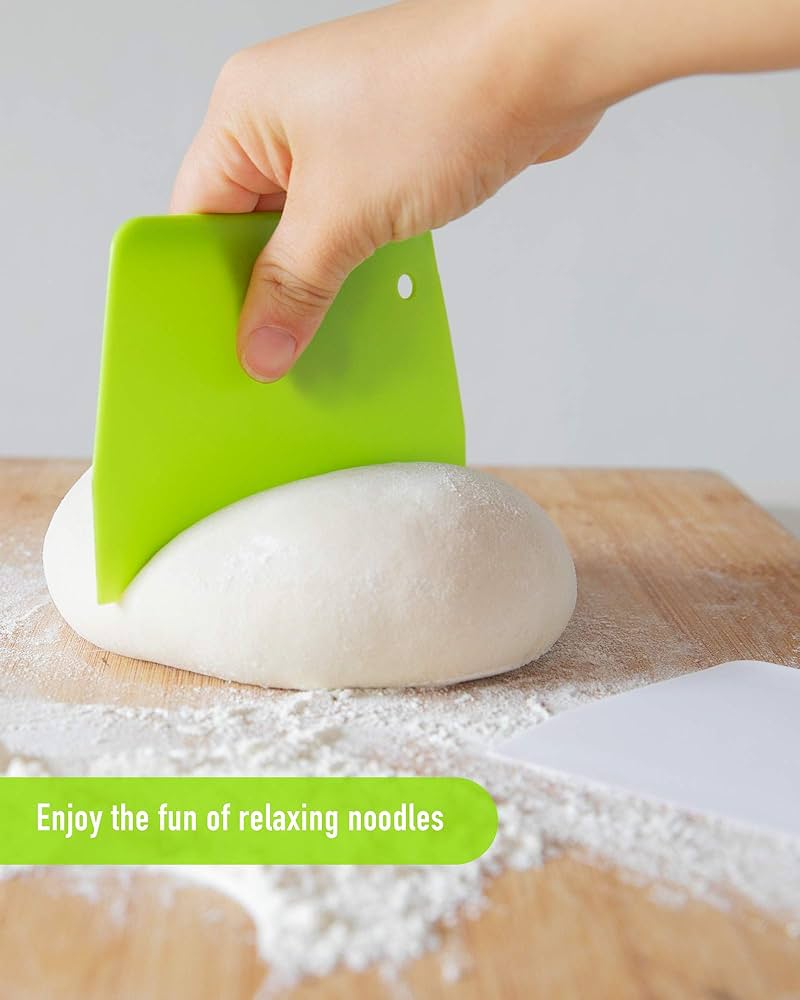 Shop Top Plastic Dough Scrapers for Baking and Food Prep