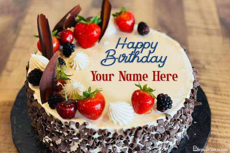 Custom Birthday Cake with Name Editing – Personalize Your Celebration with BirthdayCake24