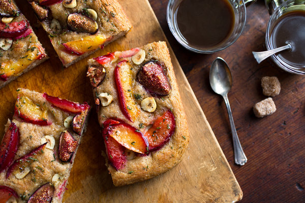 sweet focaccia bread