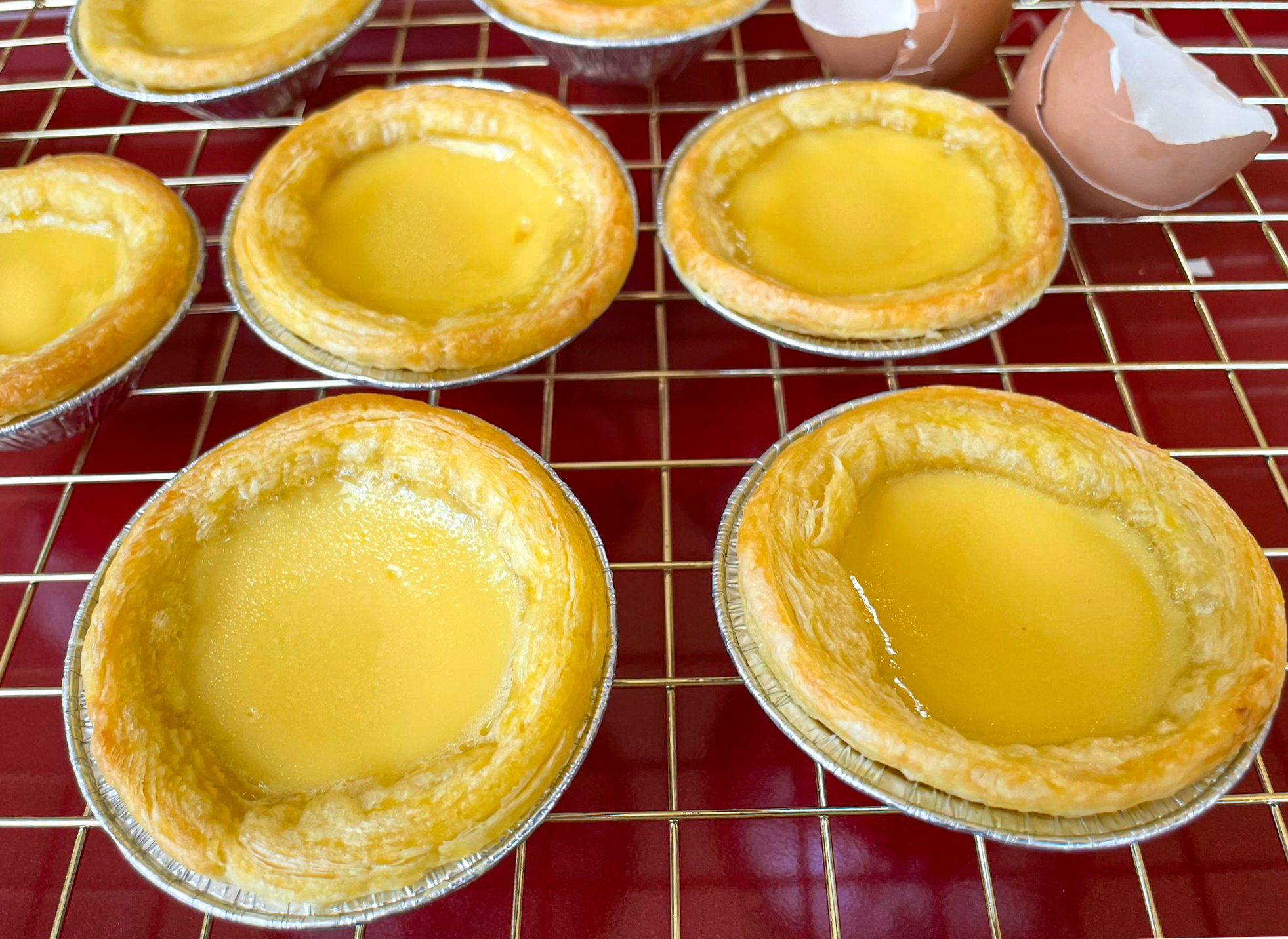 Easy Chinese Egg Tarts: Using Frozen Egg Tart Shells