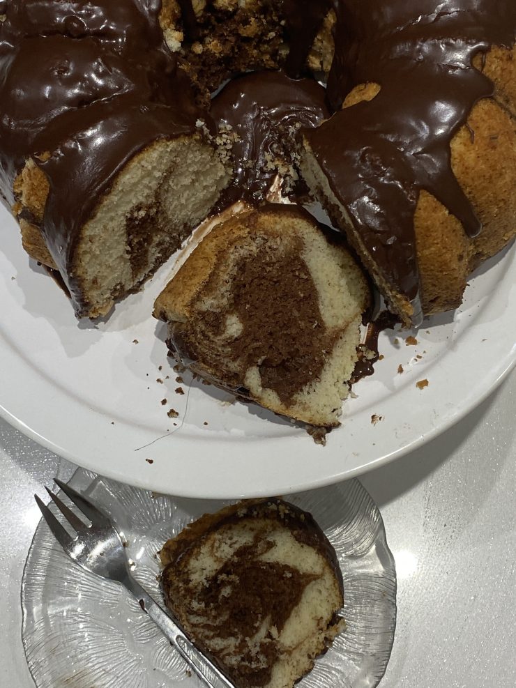 Marble Cake with Chocolate Frosting: A Perfect Recipe from Sprouts