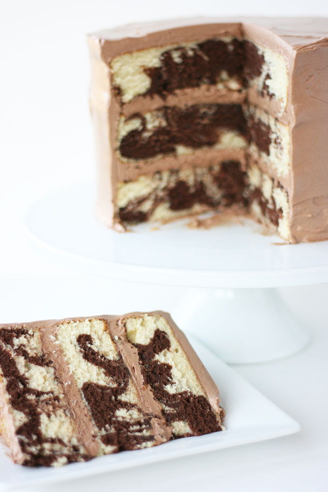 Marble Cake with Chocolate Frosting: A Perfect Recipe from Sprouts
