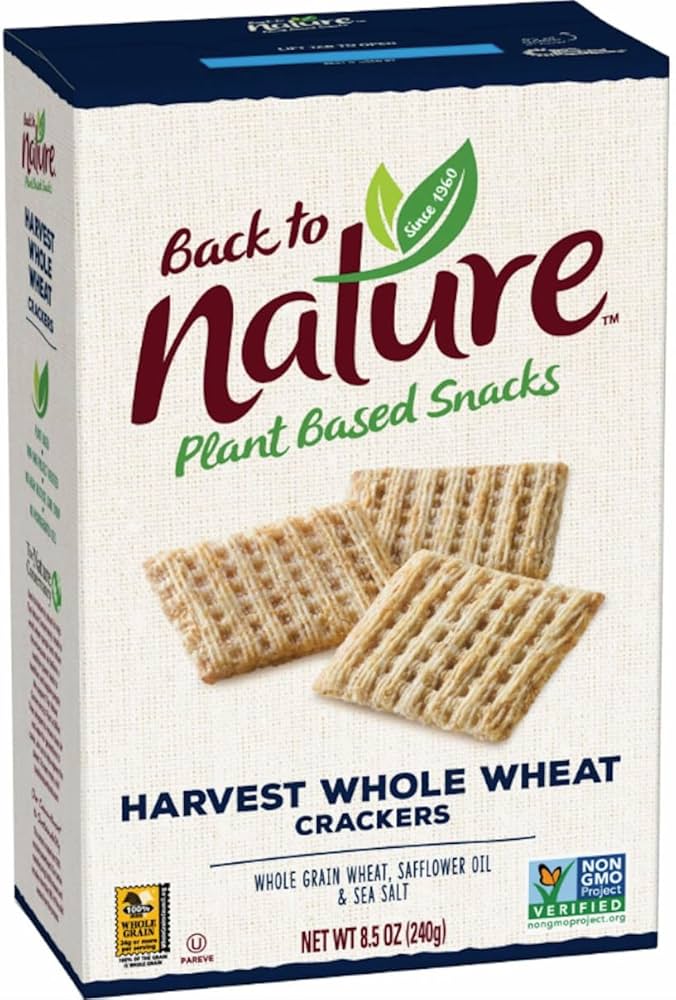 100% Whole Wheat Crackers: The Perfect Healthy Snack Option