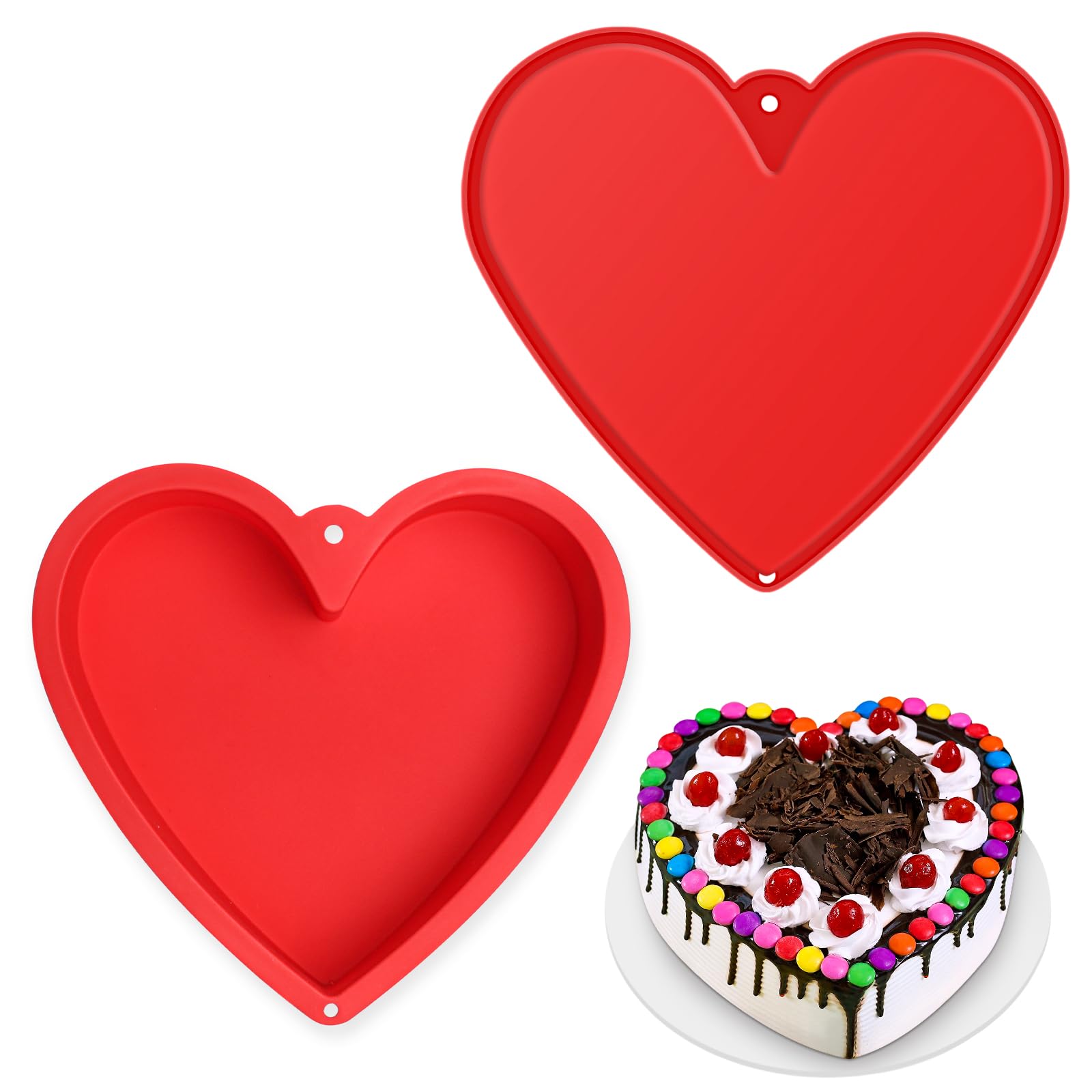 Best Heart Shaped Cake Molds for Baking – Silicone & Nonstick Options