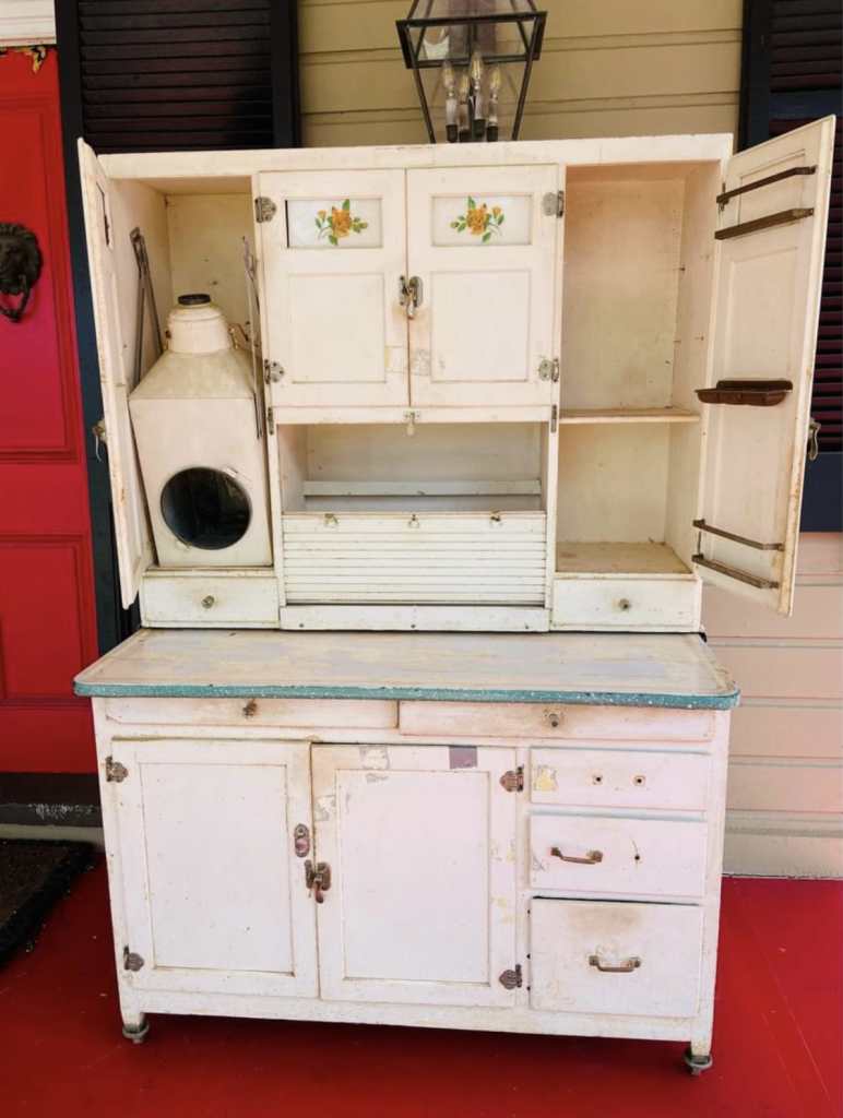 How to Refinish a Hoosier Cabinet with Flour Bin and Sifter for Maximum Value