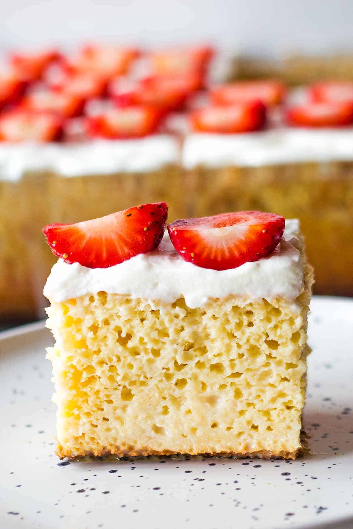 Easy Tres Leches Cake with Fruit: A Sweet and Moist Dessert Recipe