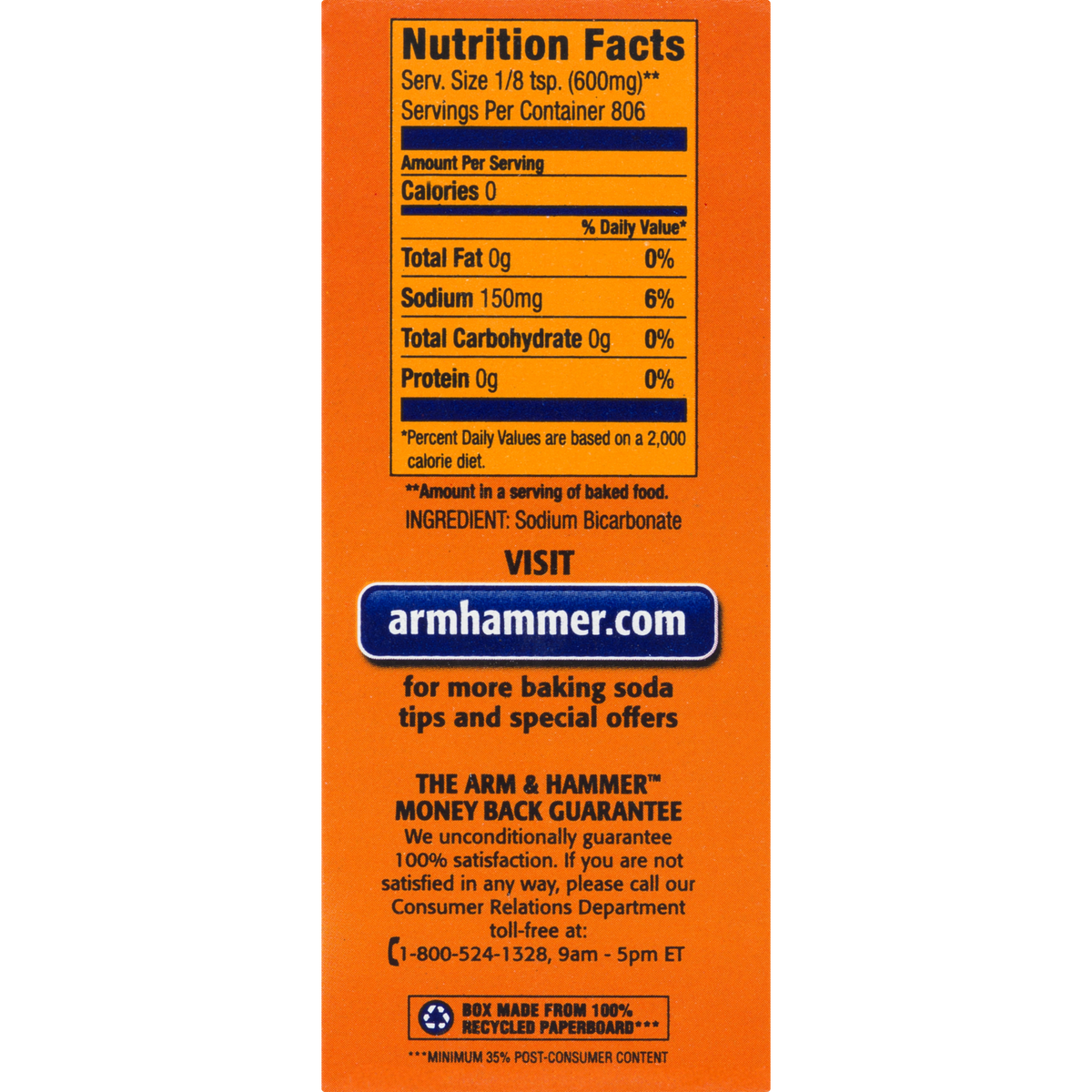 What Are the Ingredients in Arm and Hammer Baking Powder?