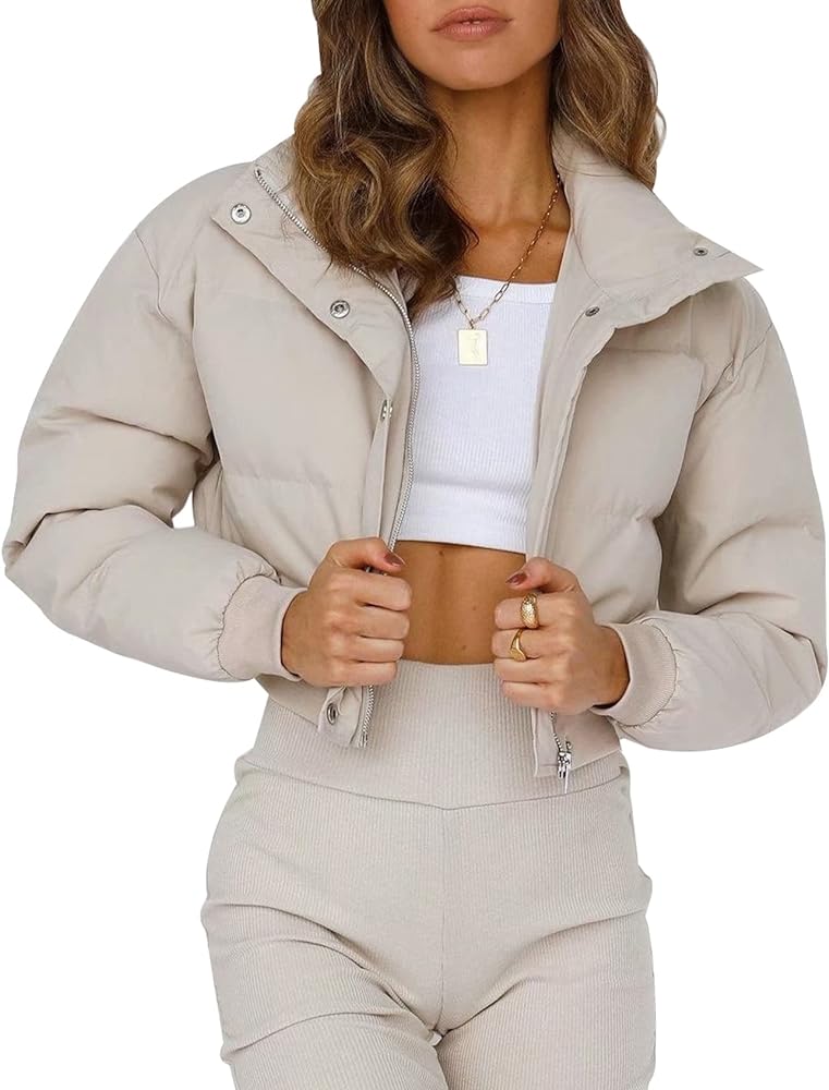 Top Cream Puffer Jackets for Women: Stay Warm and Chic This Winter
