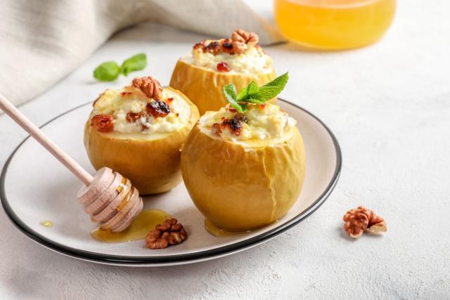 Sweet and Savory Roast Apple Covered in Bread for Your Next Meal