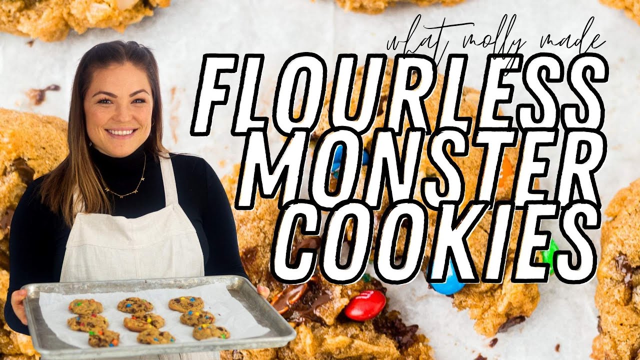 Flourless Monster Cookies: Easy Recipe for Chewy Delights