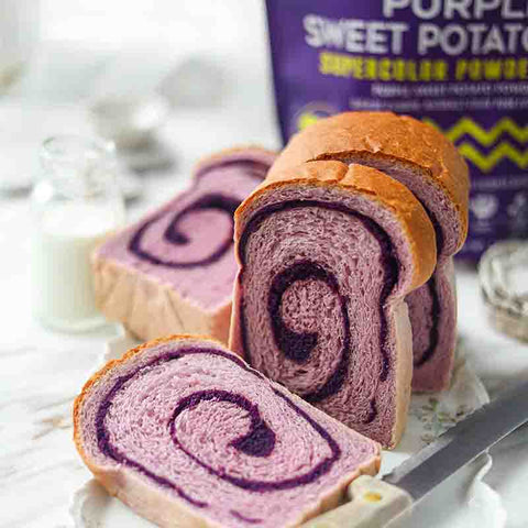 Purple Sweet Potato Bread: The Perfect Snack for Any Time