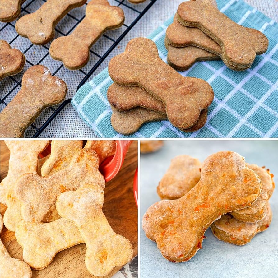 Multi-Size Bone Shaped Biscuit Cutter: Create Treats for All Pets