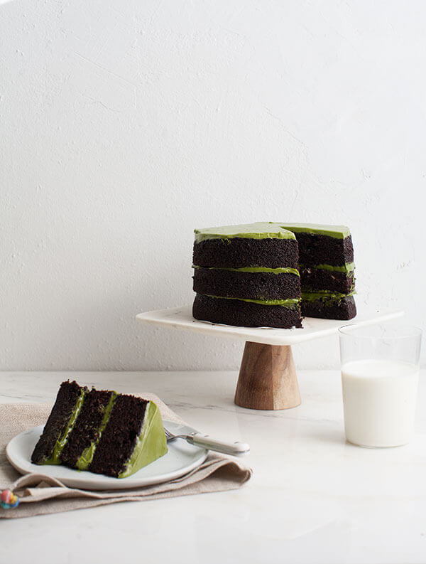 Delicious Chocolate Matcha Cake You Must Try