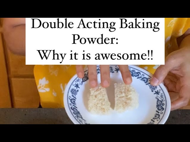 Double Acting Baking Powder vs Regular: The Ultimate Baking Showdown
