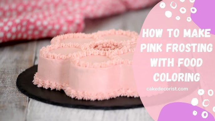 Food Coloring Pink: Tips and Tricks for Baking