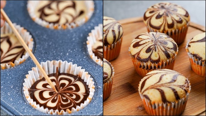 Marble Cupcakes Swirl: How to Get the Perfect Marble Effect