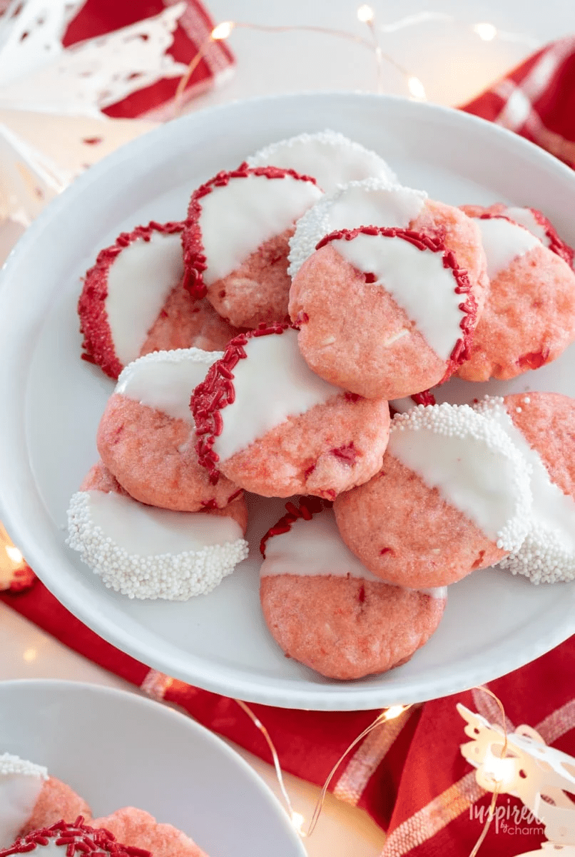 Easy Cherry Shortbread Biscuits Recipe You Must Try