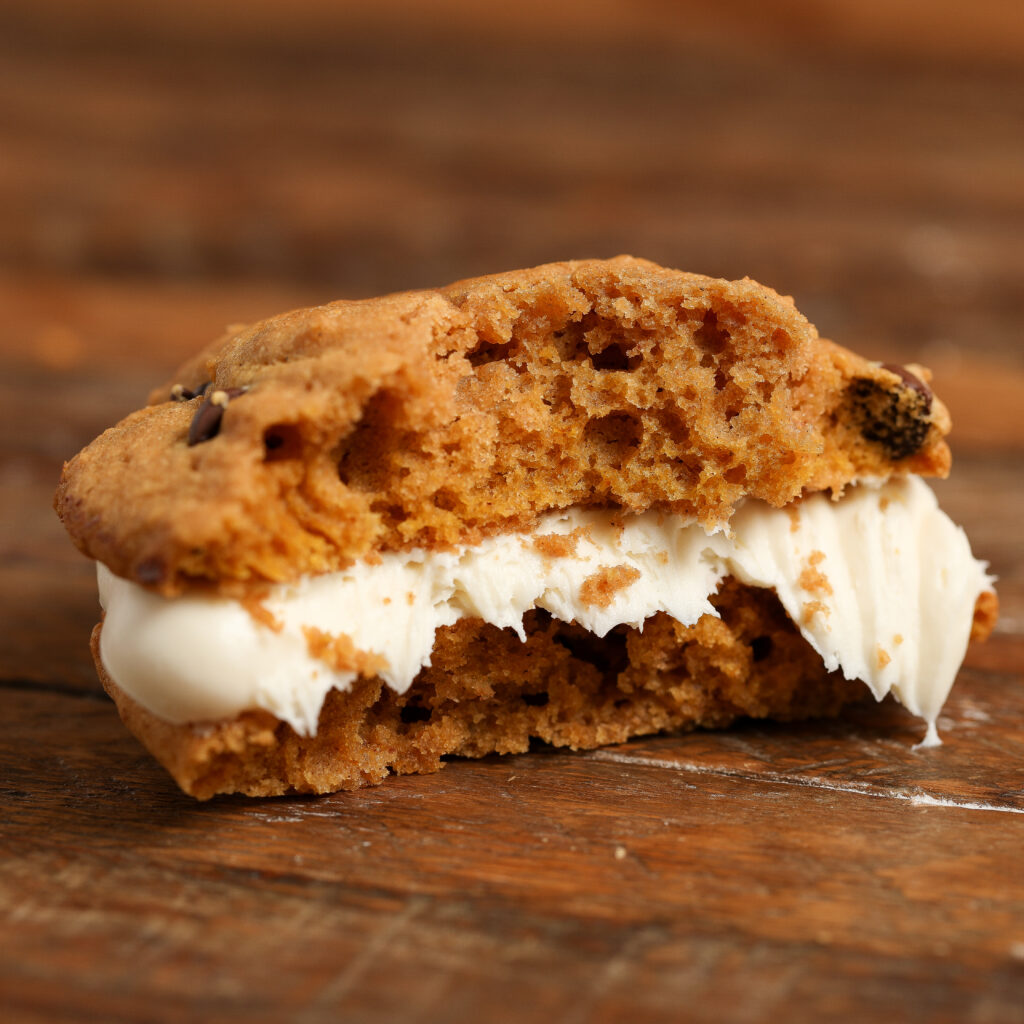 Yummy Pumpkin Chocolate Chip Whoopie Pies Perfect for a Treat