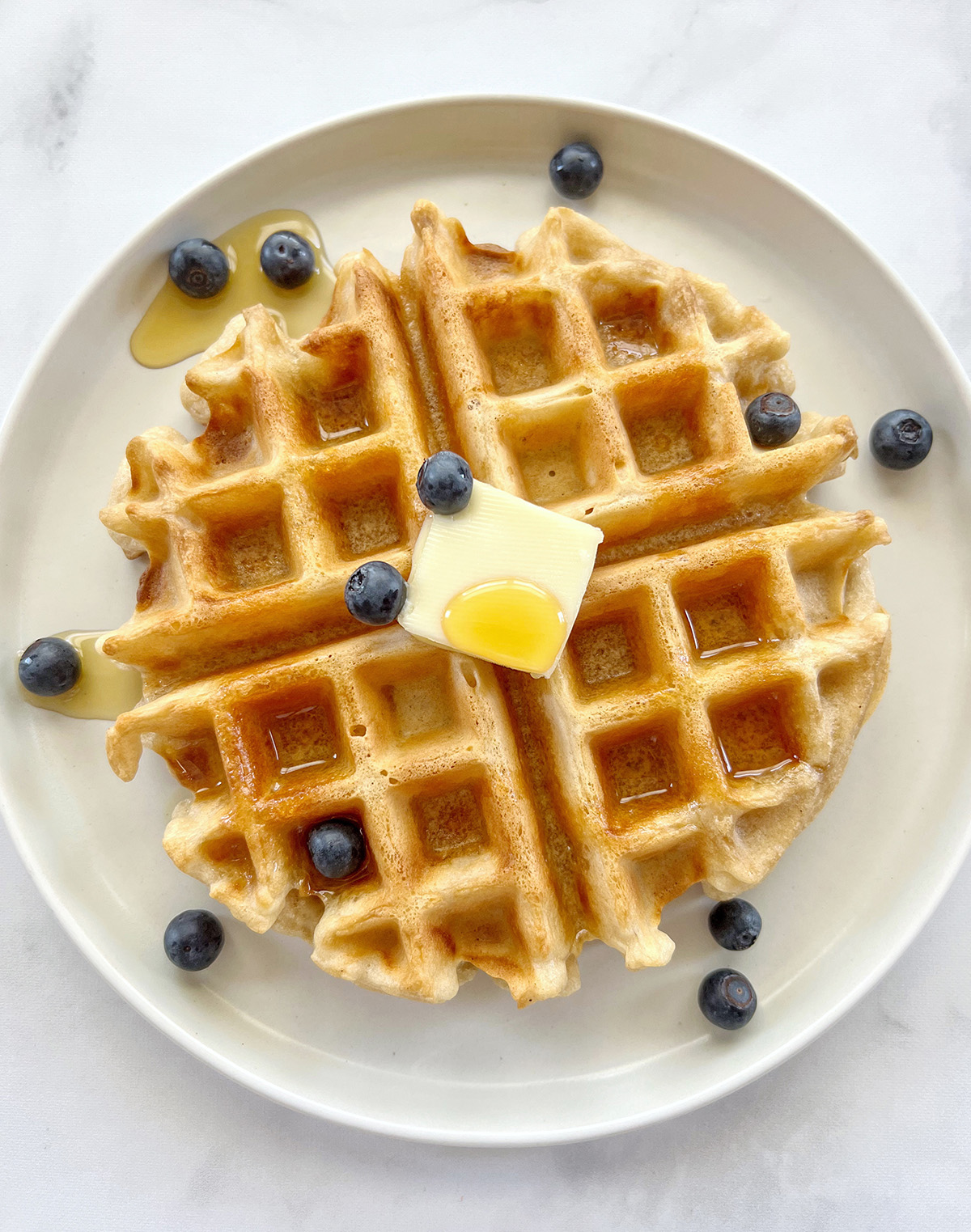 Quick No Baking Powder Waffles Recipe for Busy Mornings