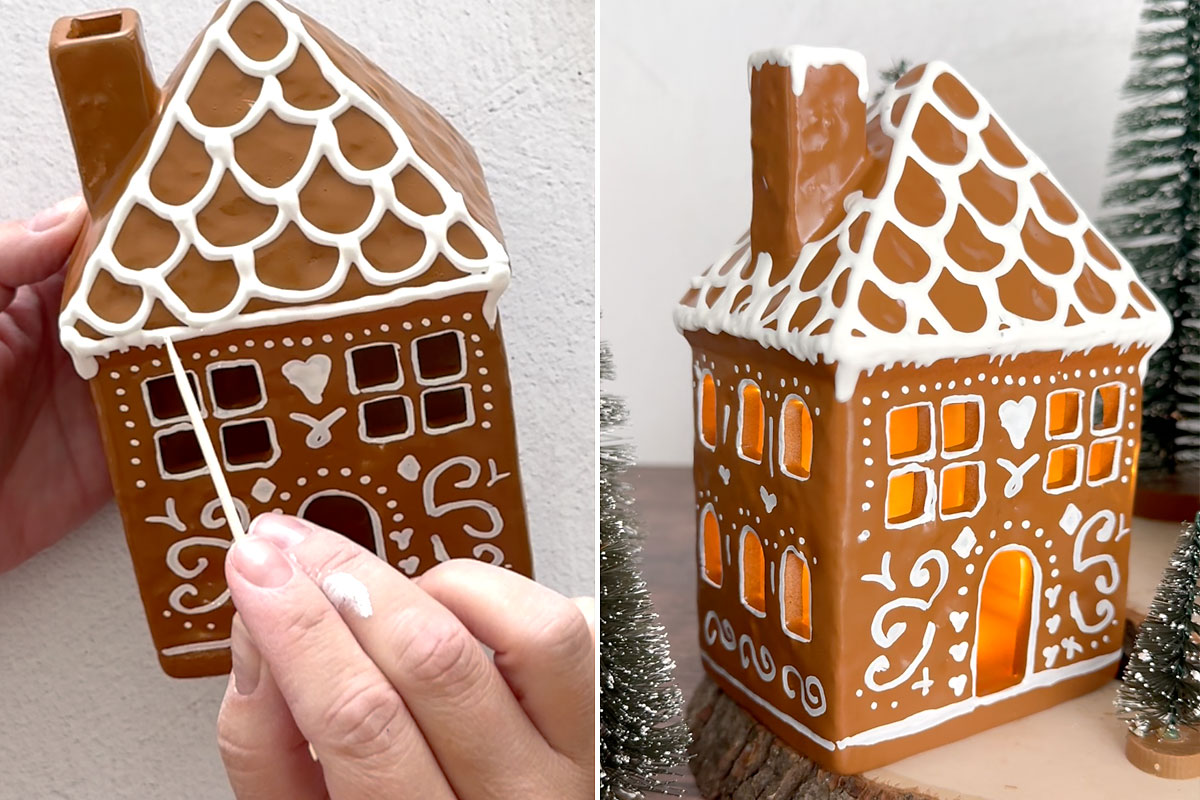 How to Do Gingerbread House Painting Like a Pro!