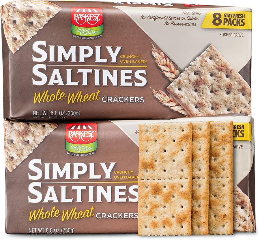 Enjoy Whole Wheat Soda Crackers: A Guilt-Free Snack Option