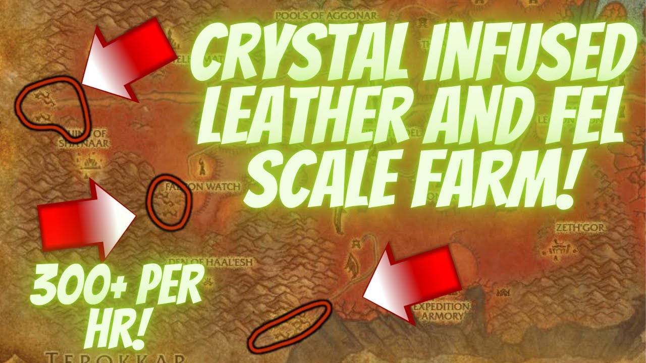 Crystalized Scales Wow Classic: Quick Guide for Farming