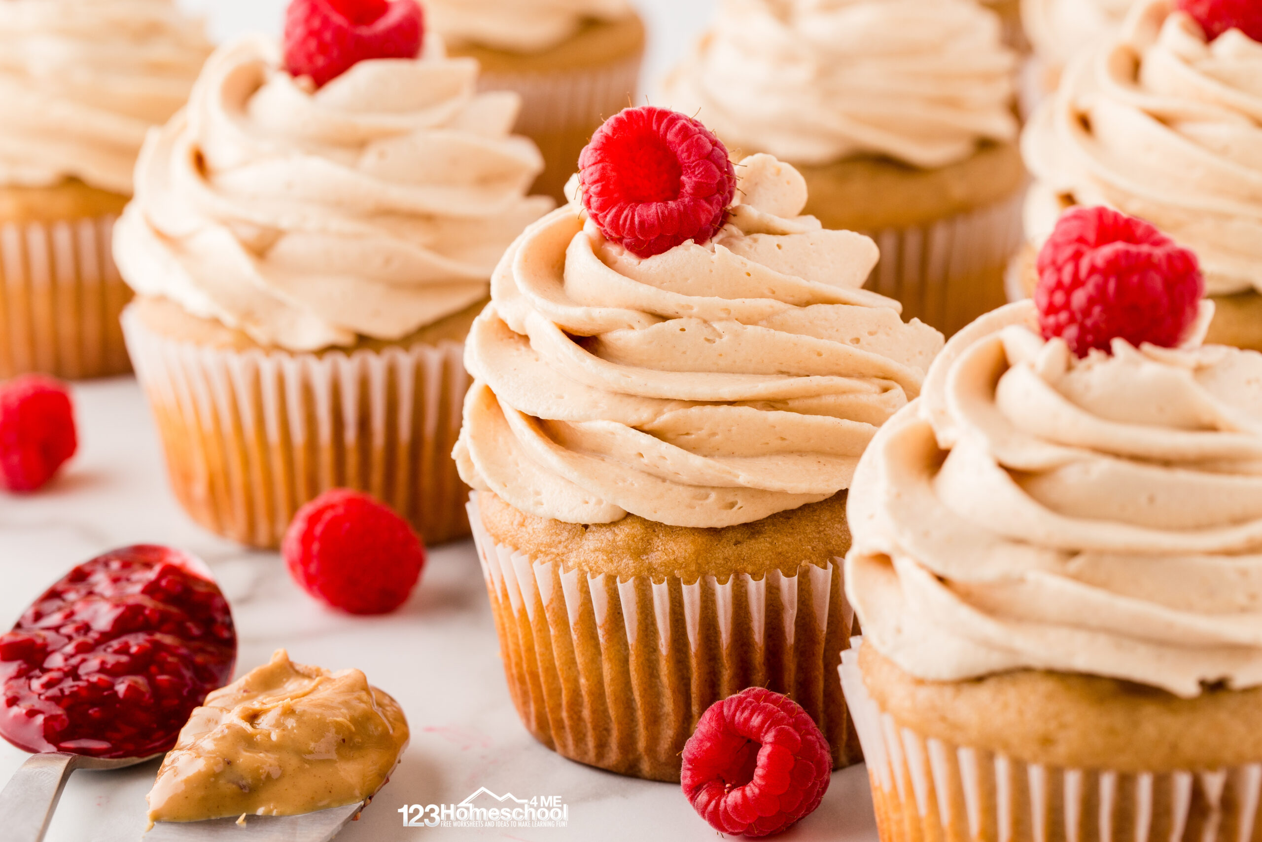 Peanut Butter and Jam Cupcakes (A Delicious Treat That Kids and Adults Will Love)