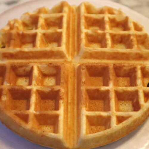 Quick No Baking Powder Waffles Recipe for Busy Mornings