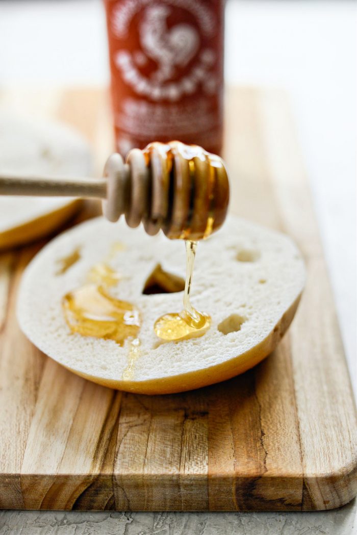 Quick Breakfast Idea: Drizzle Honey on Your Bagel Today