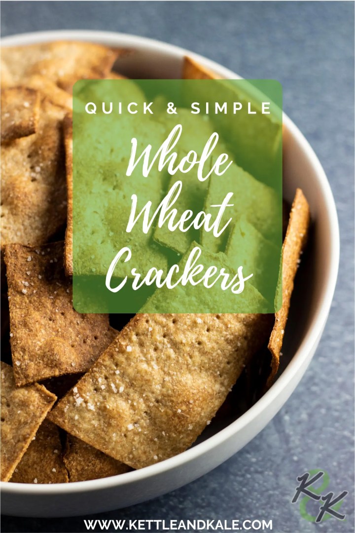 Looking for a Healthy Snack? Try Whole Wheat Soup Crackers!