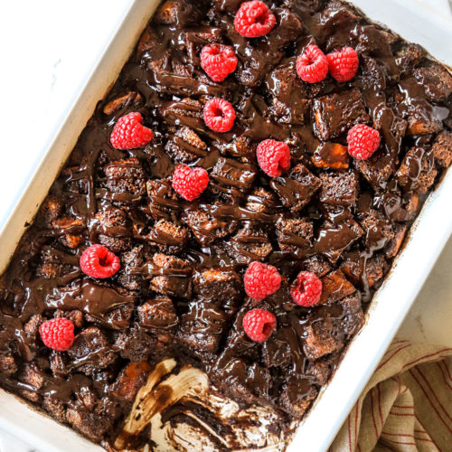 Craving Dark Chocolate Bread Pudding? Try This Recipe!