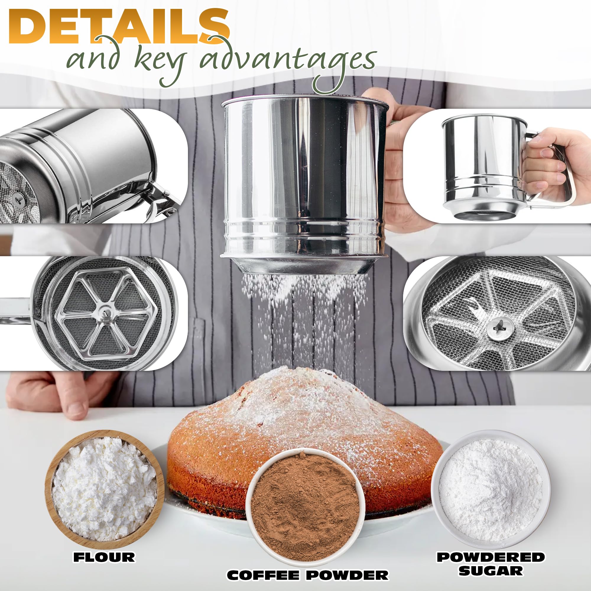 Top 5 Benefits of Using a Flour Sifter 5 Cup in Your Kitchen.